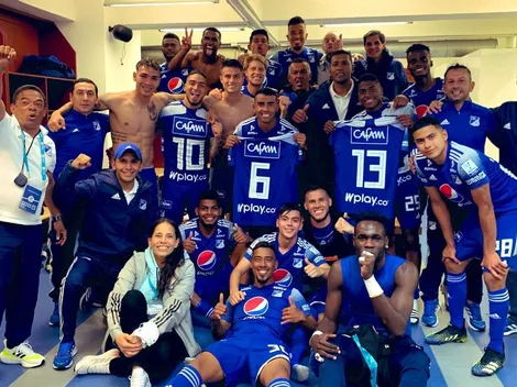 La celebración que todos se perdieron: Millos festejó con dedicatoria a Guarín y nadie lo vio