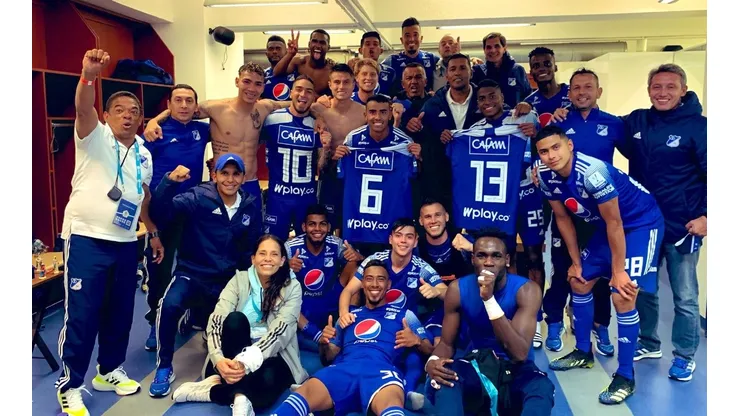 La celebración que todos se perdieron: Millos festejó con dedicatoria a Guarín y nadie lo vio