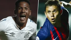 Santos vs. San Lorenzo por la Copa Libertadores (Foto: Getty Images).