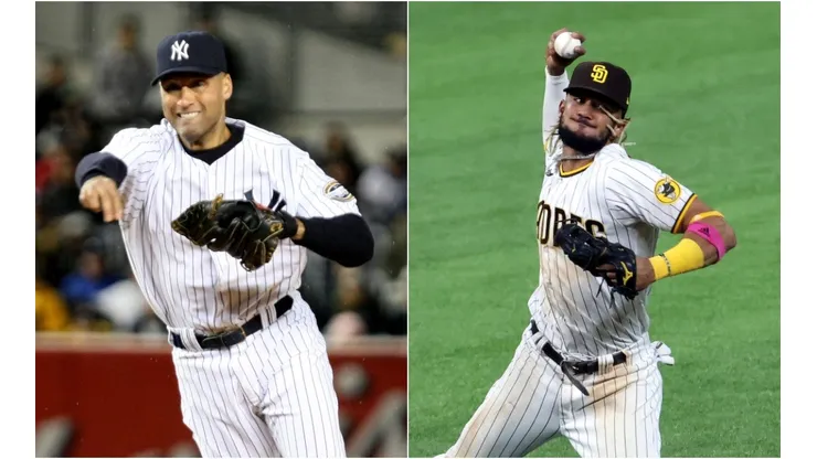 Derek Jeter y Fernando Tatis Jr.