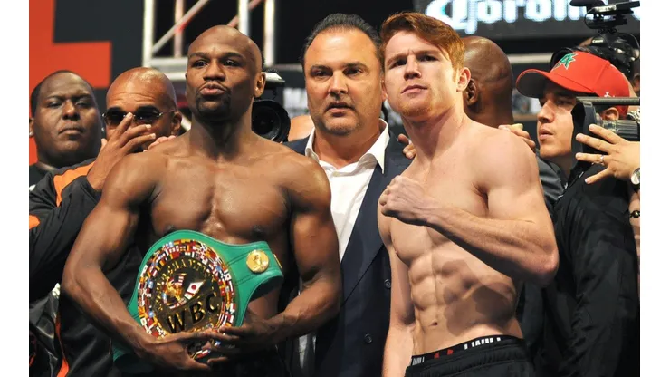 Canelo Álvarez habló sobre Floyd Mayweather.