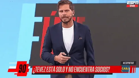 Sebastián Vignolo habló sobre Carlos Tevez.