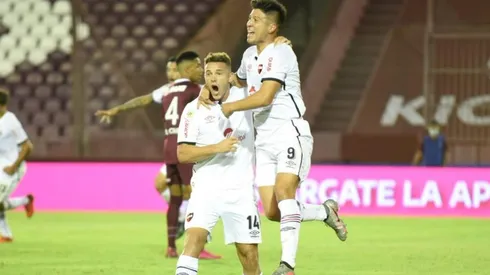 El festejo de los jugadores de Newell's.