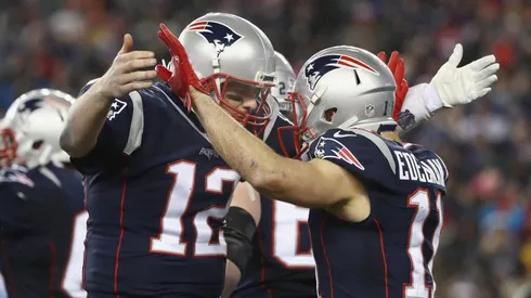 Tom Brady y Julian Edelman