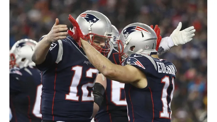 Tom Brady y Julian Edelman