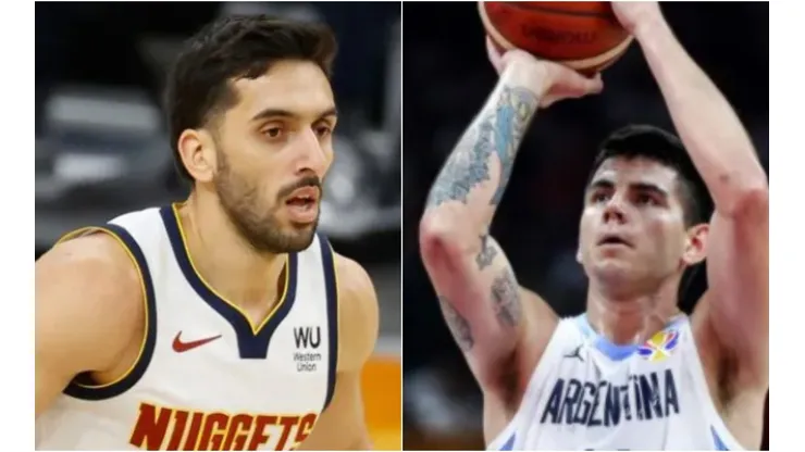 Facundo Campazzo y Gabriel Deck
