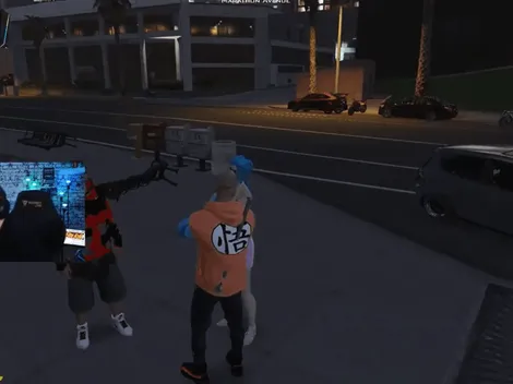 Video: Ibai estaba jugando al Marbella Vice cuando apareció el Kun Agüero y rompió todo