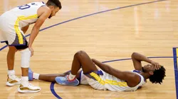 Stephen Curry y James Wiseman