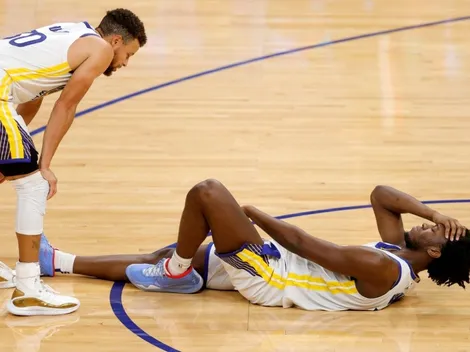 La peor noticia para Curry y los Warriors en su lucha por entrar a playoffs en NBA