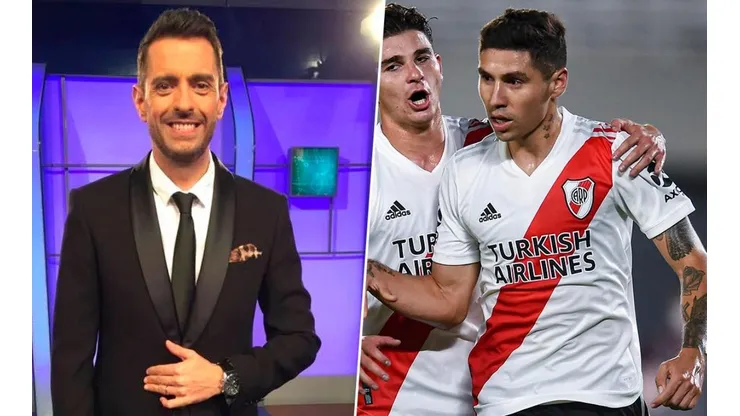 Montiel contó que se le rompió un diente festejando su gol y Giralt se tentó
