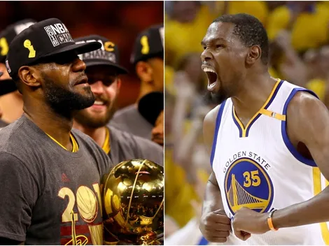 LeBron fue el culpable de la llegada de Durant a los Warriors