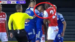 Delante del juez: descarada agresión de Jeisson Palacios en el clásico bogotano