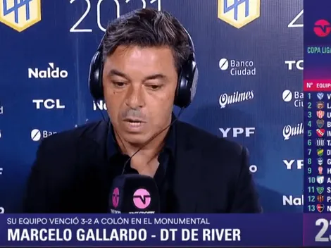 Gallardo y su opinión sobre el grupo que le tocó a River en la Copa Libertadores