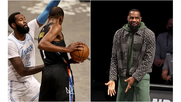 Andre Drummond, Kevin Durant y LeBron James
