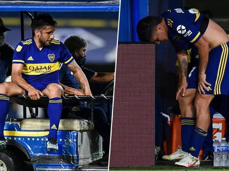 Las 8 lesiones que Boca sufrió durante el 2021
