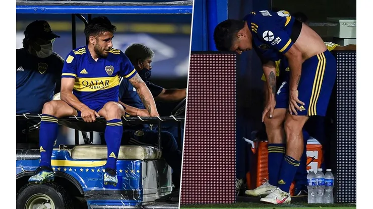 Las 8 lesiones que Boca sufrió durante el 2021