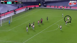 El golazo de Fabrizio Angileri.