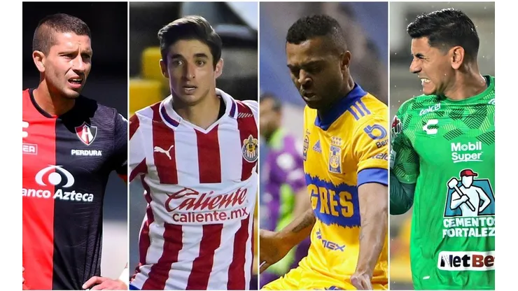 Alineación de Vergüenzas tras la fecha 14 del Clausura 2021.