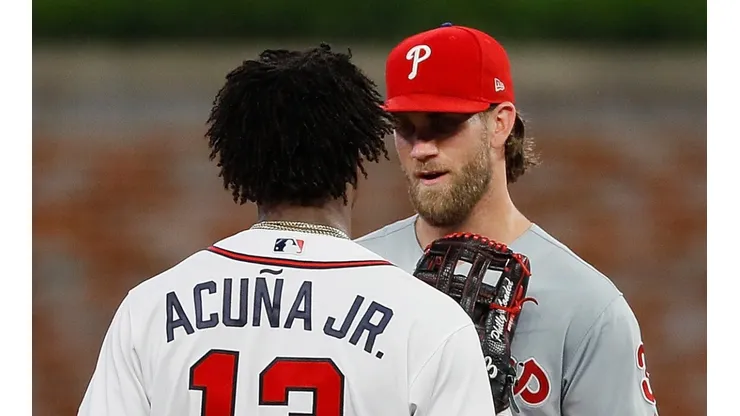 Ronald Acuña Jr. y Bryce Harper