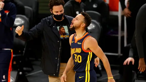Klay Thompson y Stephen Curry (Foto: Getty)