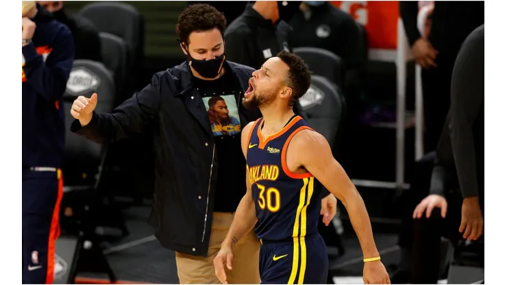 Klay Thompson y Stephen Curry (Foto: Getty)