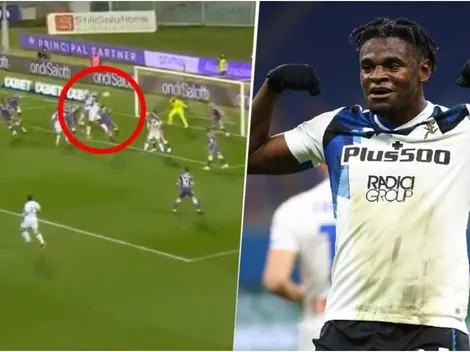Y apareció Duvan Zapata: voló por los aires de Florencia y marcó un golazo