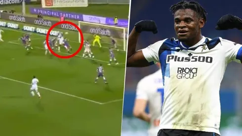 Y apareció Duvan Zapata: voló por los aires de Florencia y marcó un golazo