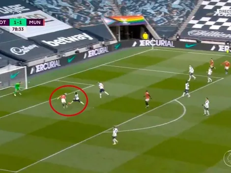 Ahora sí: Cavani tuvo venganza y con una palomita espectacular puso el 1 a 2