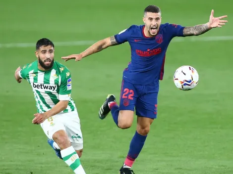 Atlético de Madrid sufrió ante Betis pero sumó un punto y volvió a liderar en soledad