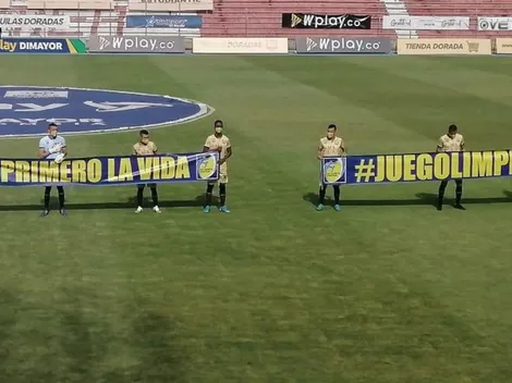 No lo quisieron mostrar por TV: así protestó Águilas Doradas a la Dimayor