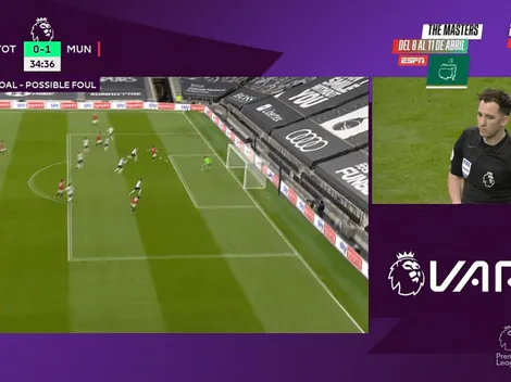 Video: Cavani puso el 1 a 0, pero el VAR se lo anuló