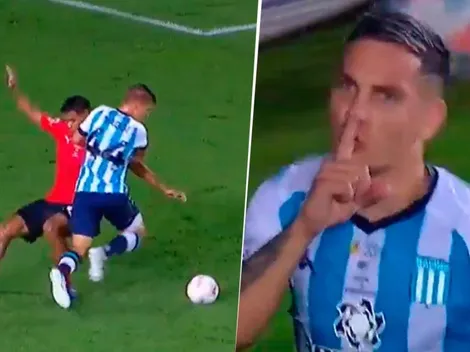 Video: Vigliano le regaló un penal a Racing y Copetti ganó el clásico de Avellaneda