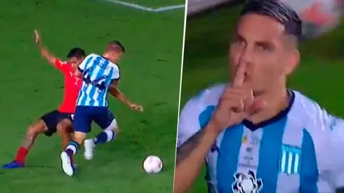 Video: Vigliano le regaló un penal a Racing y Copetti ganó el clásico de Avellaneda