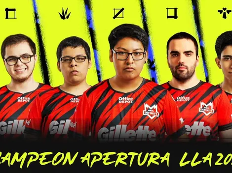 ¡Épico! Infinity Esports logra el reverse sweep y es el campeón de la LLA 2021 Apertura