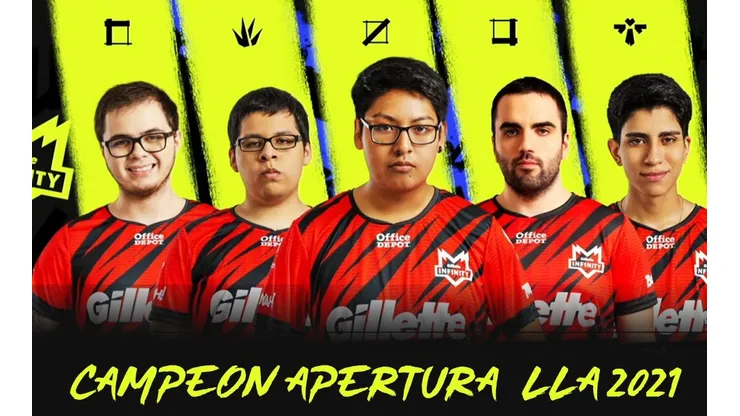 ¡Épico! Infinity Esports logra el reverse sweep y es el campeón de la LLA 2021 Apertura