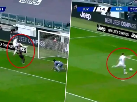 Video: Cristiano Ronaldo falló un gol inexplicable pero terminó asistiendo a Morata