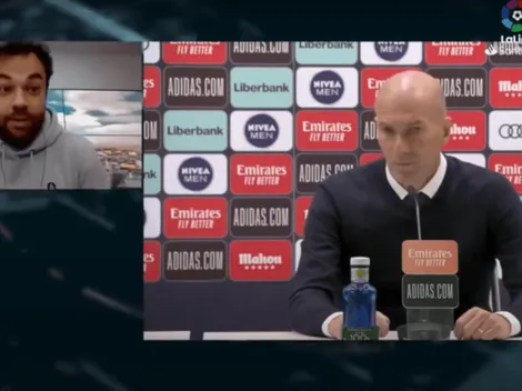 Zidane se enojó en conferencia de prensa: "Vaya pregunta, otra vez"