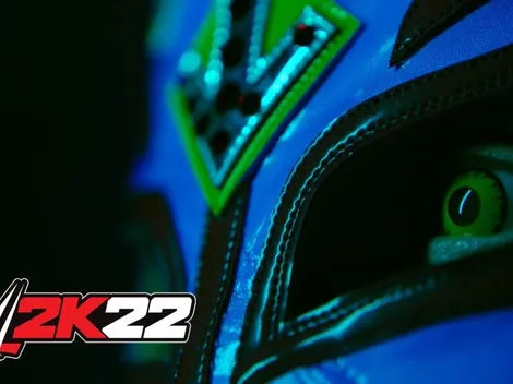 Primer vistazo al nuevo WWE 2K22 con Rey Mysterio en WrestleMania 37