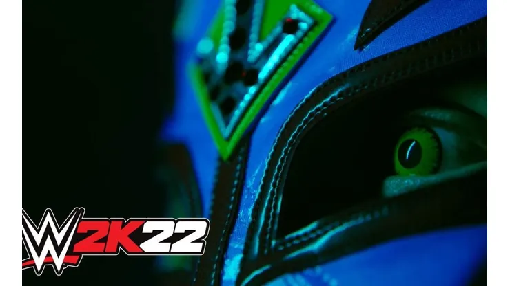 Primer vistazo al nuevo WWE 2K22 con Rey Mysterio en WrestleMania 37