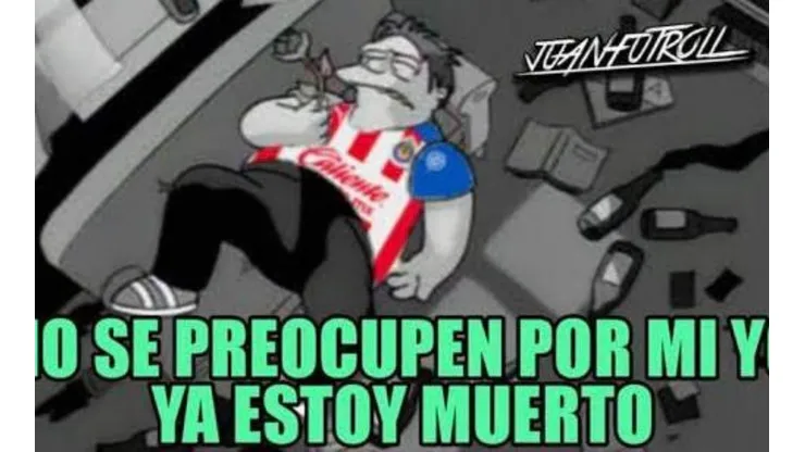Los memes se burlan de Chivas.