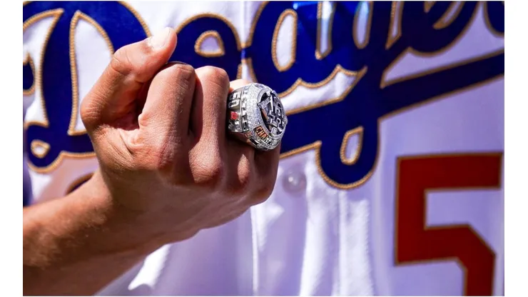 Anillo de Los Angeles Dodgers (Foto: @Dodgers)