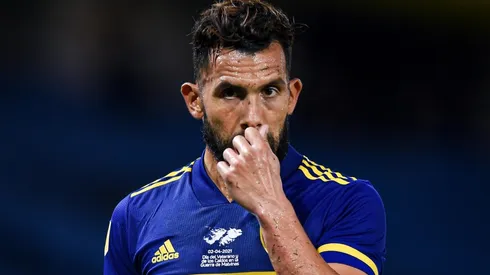 Carlos Tévez; Unión vs. Boca Juniors por la Copa de la Liga Profesional (Foto: Getty Images)