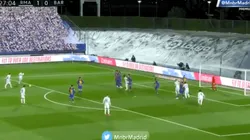 Tiro libre de Toni Kroos y segundo de Real Madrid.