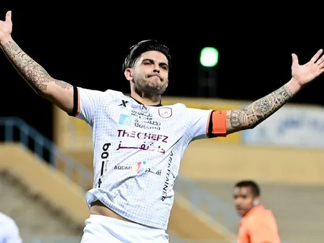 Show de Banega en Arabia: doblete y enorme actuación para Al-Shabab