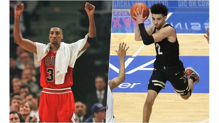 Scottie Pippen y Scotty Pippen Jr.