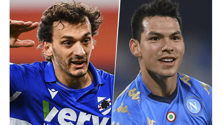 Sampdoria vs. Napoli por la Serie A (Foto: Getty Images).