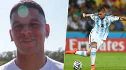 Marcos Rojo: "Sería lindo tirar una rabona con la camiseta de Boca"