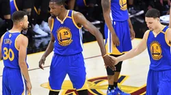 Curry, Durant y Thompson, Golden State Warriors