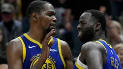 Kevin Durant y Draymond Green