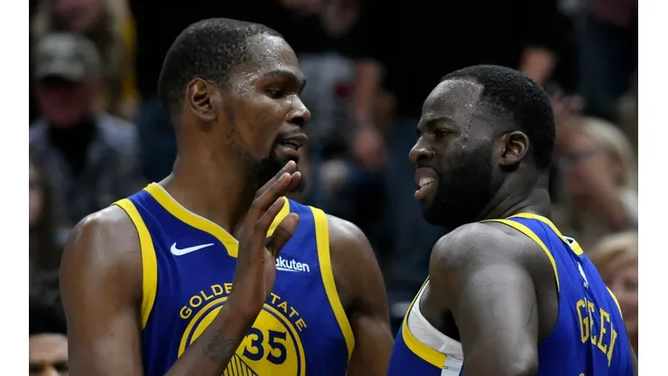 Kevin Durant y Draymond Green
